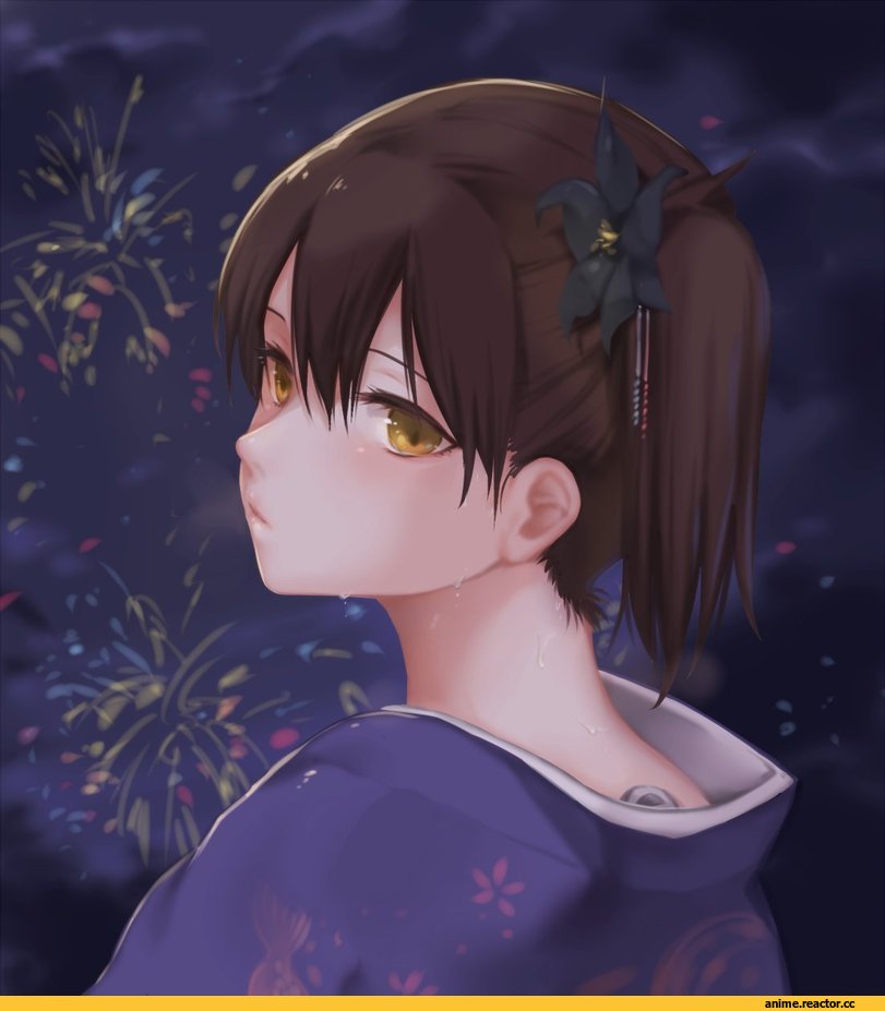 Fukuroumori, kaga, Kantai Collection, Anime