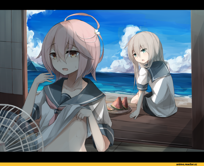 miyabino (miyabi1616), U-511 (Kantai Collection), Kantai Collection, i-58 (kantai collection), Anime