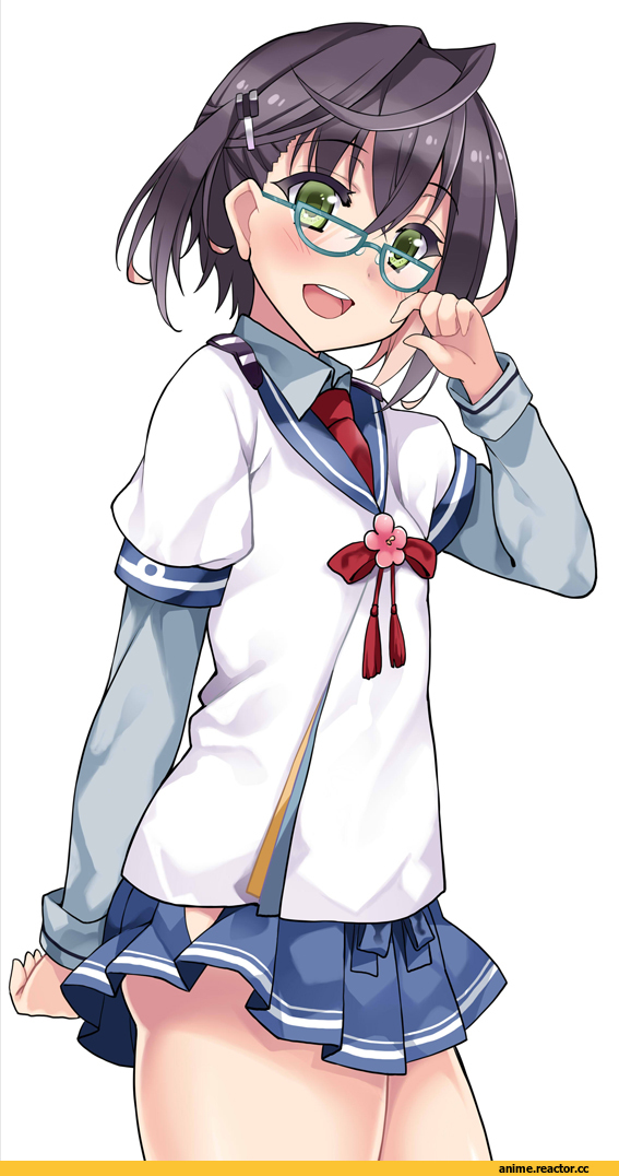 Okinami (Kantai Collection), Kantai Collection, Ooyodo (Kantai Collection), kusano (torisukerabasu), Megane, Anime