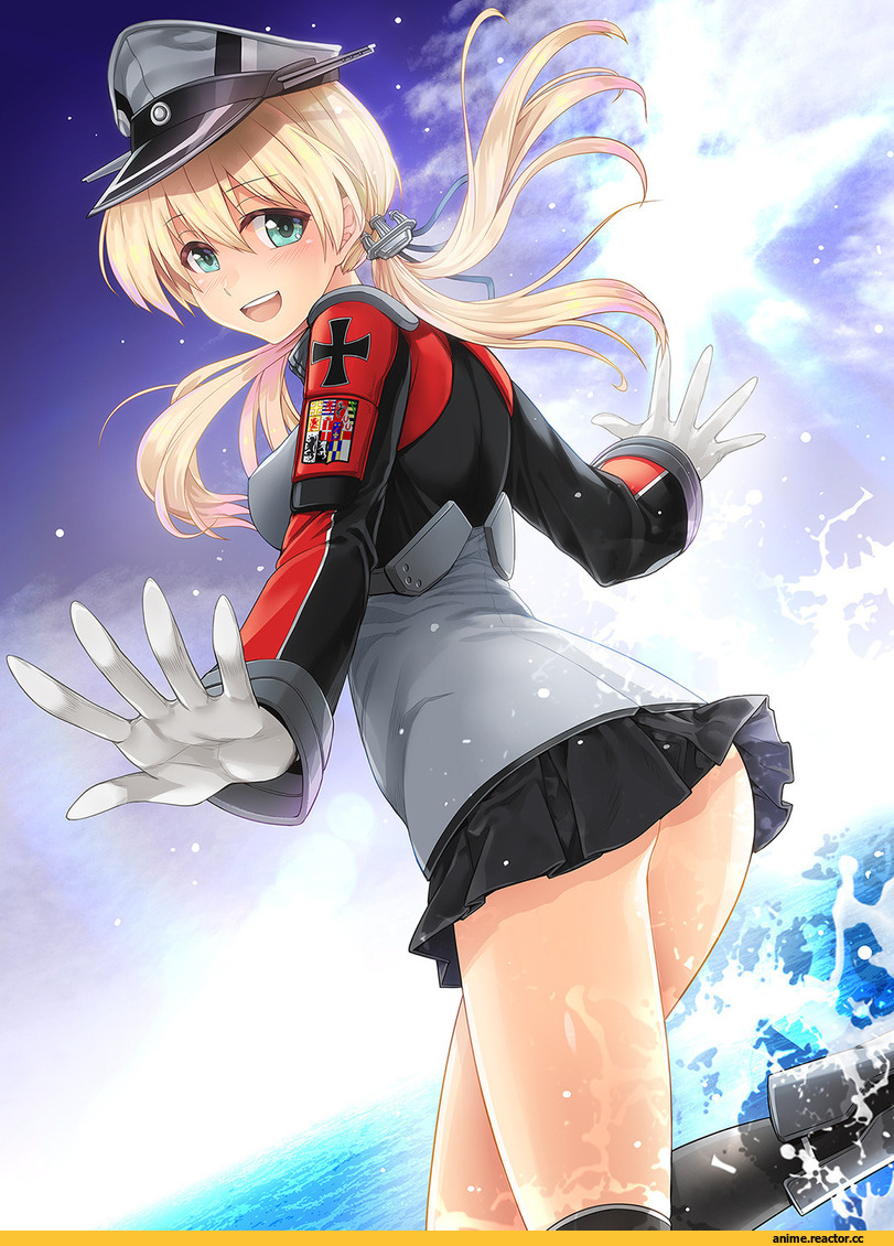 Prinz Eugen, Kantai Collection, Anime Art, Kazu, Anime
