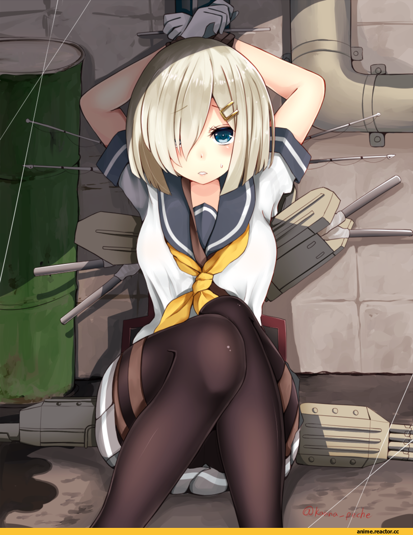 kanna (horntp), Hamakaze (Kantai Collection), Kantai Collection, Anime