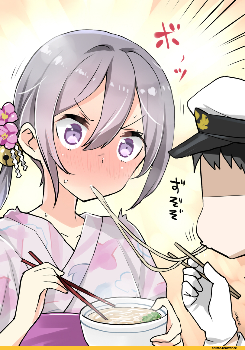 ryuki (ryukisukune), Admiral (Kantai Collection), Kantai Collection, Akebono, Anime
