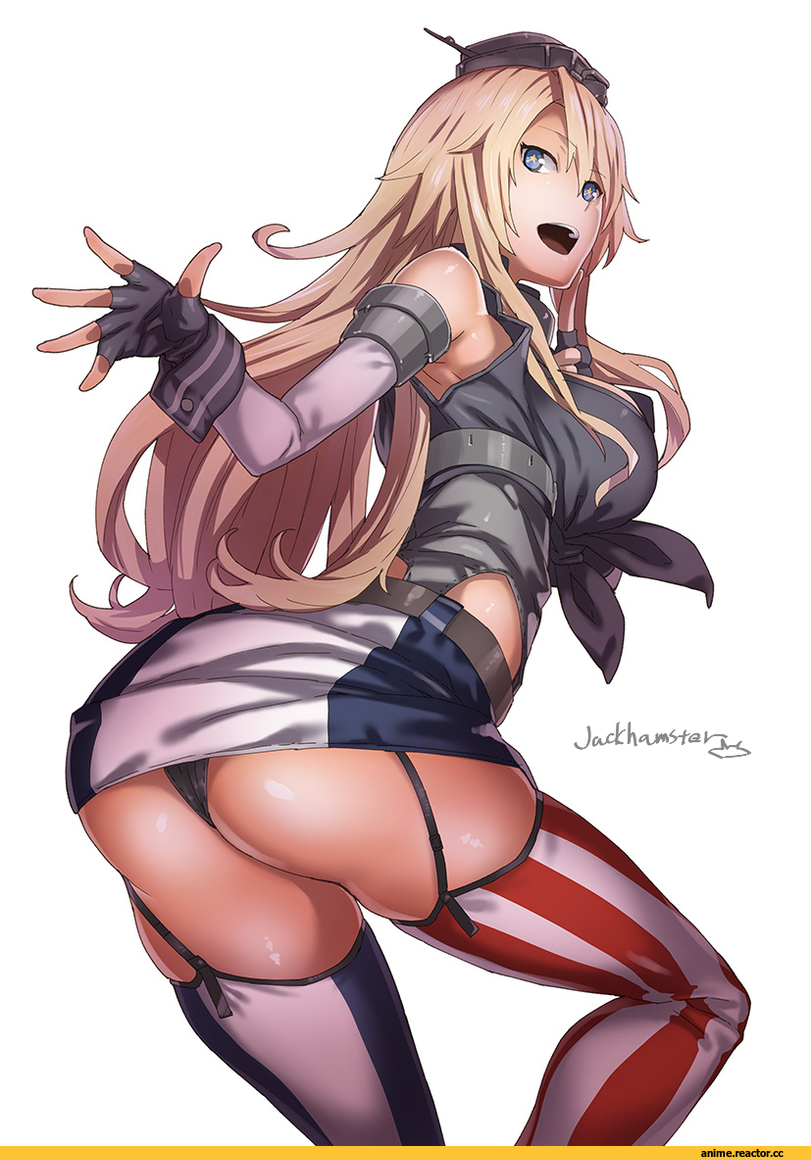 Iowa (Kantai Collection), Kantai Collection, jack hamster, oshiri, Anime Ero, Anime Ero Pantsu, Anime
