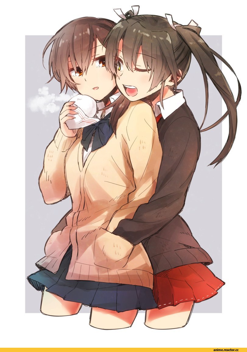 okinu (okinu dane), kaga, Kantai Collection, Zuikaku, Anime