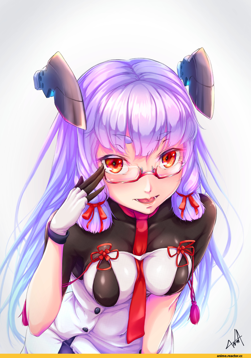 Murakumo, Kantai Collection, kurofude anastasia, Megane, Anime