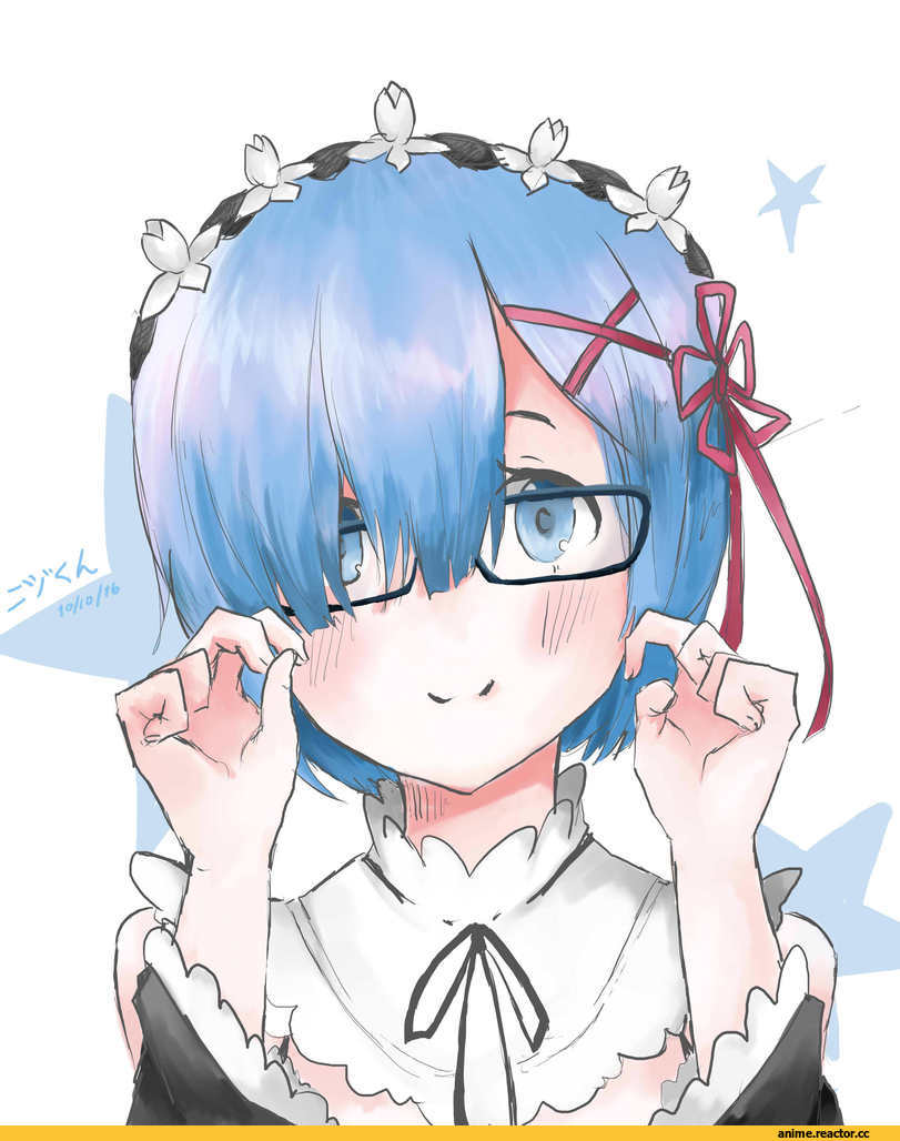 Re Zero Kara Hajimeru Isekai Seikatsu, Rem (re zero), Megane, Anime