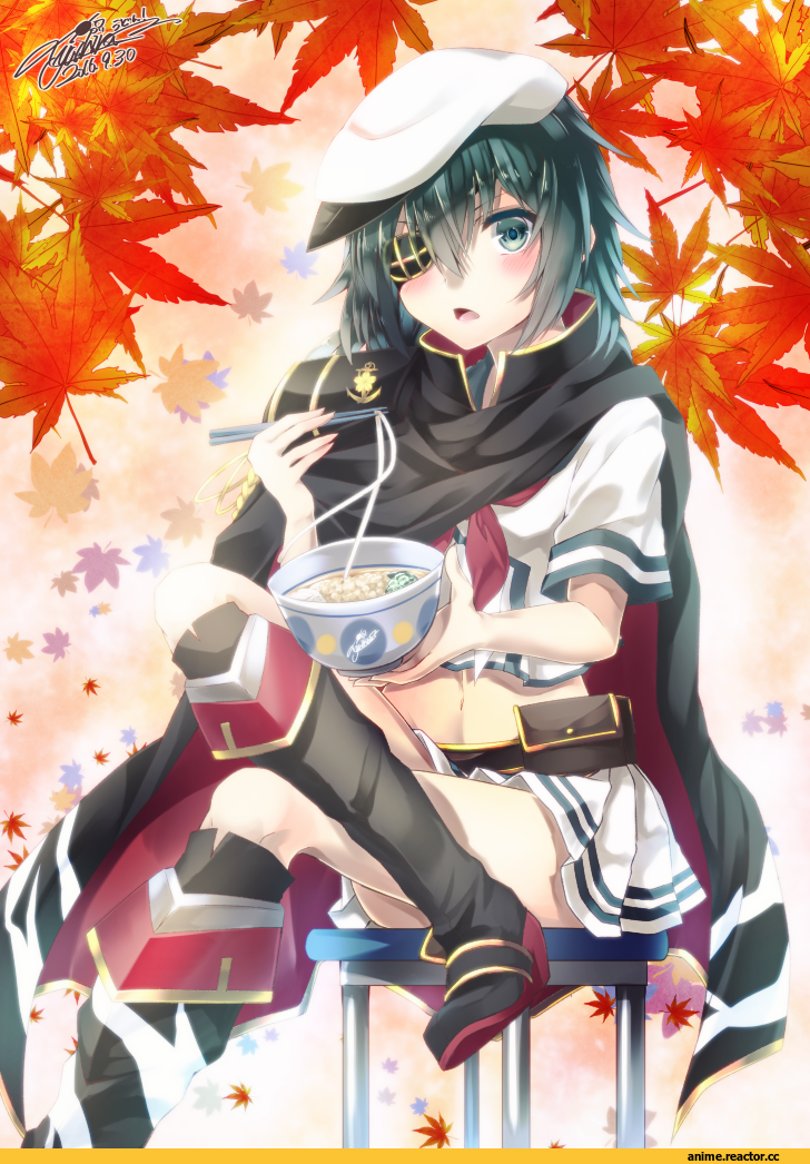 yuihira asu, Kiso, Kantai Collection, Anime