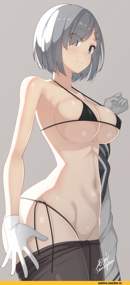 Hamakaze (Kantai Collection), Kantai Collection, samegami, Anime Ero Swim, Anime Ero, Anime