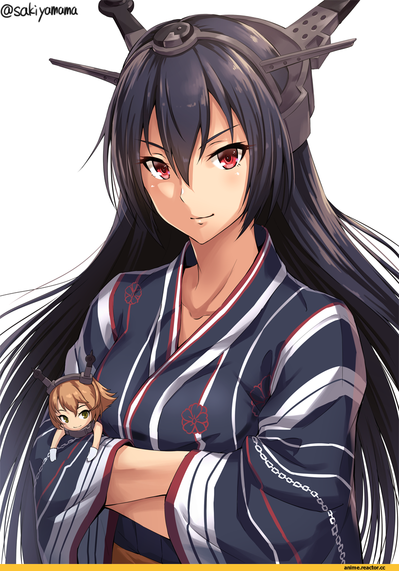 Nagato (Kantai Collection), Kantai Collection, Sakiyamama, Anime Art, Mutsu, Anime