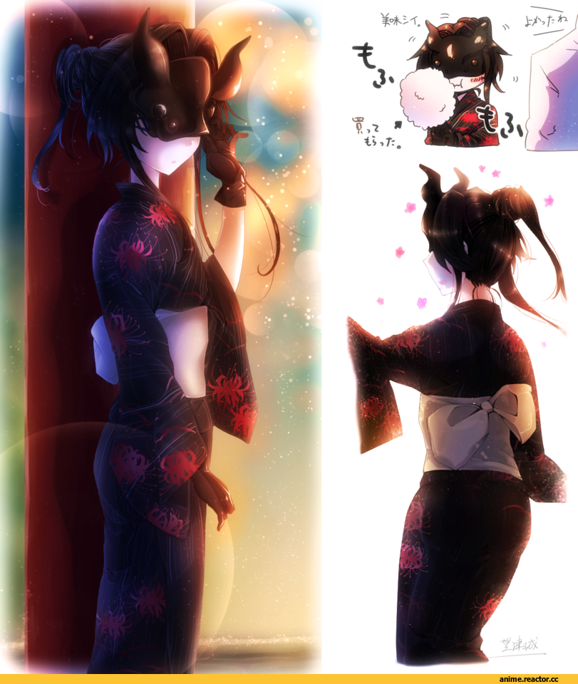 mochitsu jou, Light Cruiser Hime, Kantai Collection, Anime