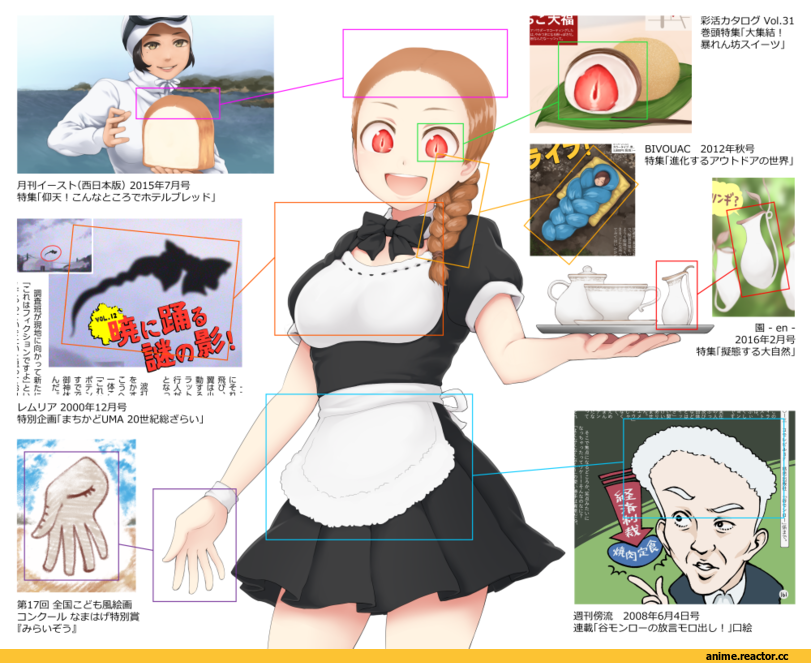 Anime Art, yajirushi (chanoma), Maid, Anime