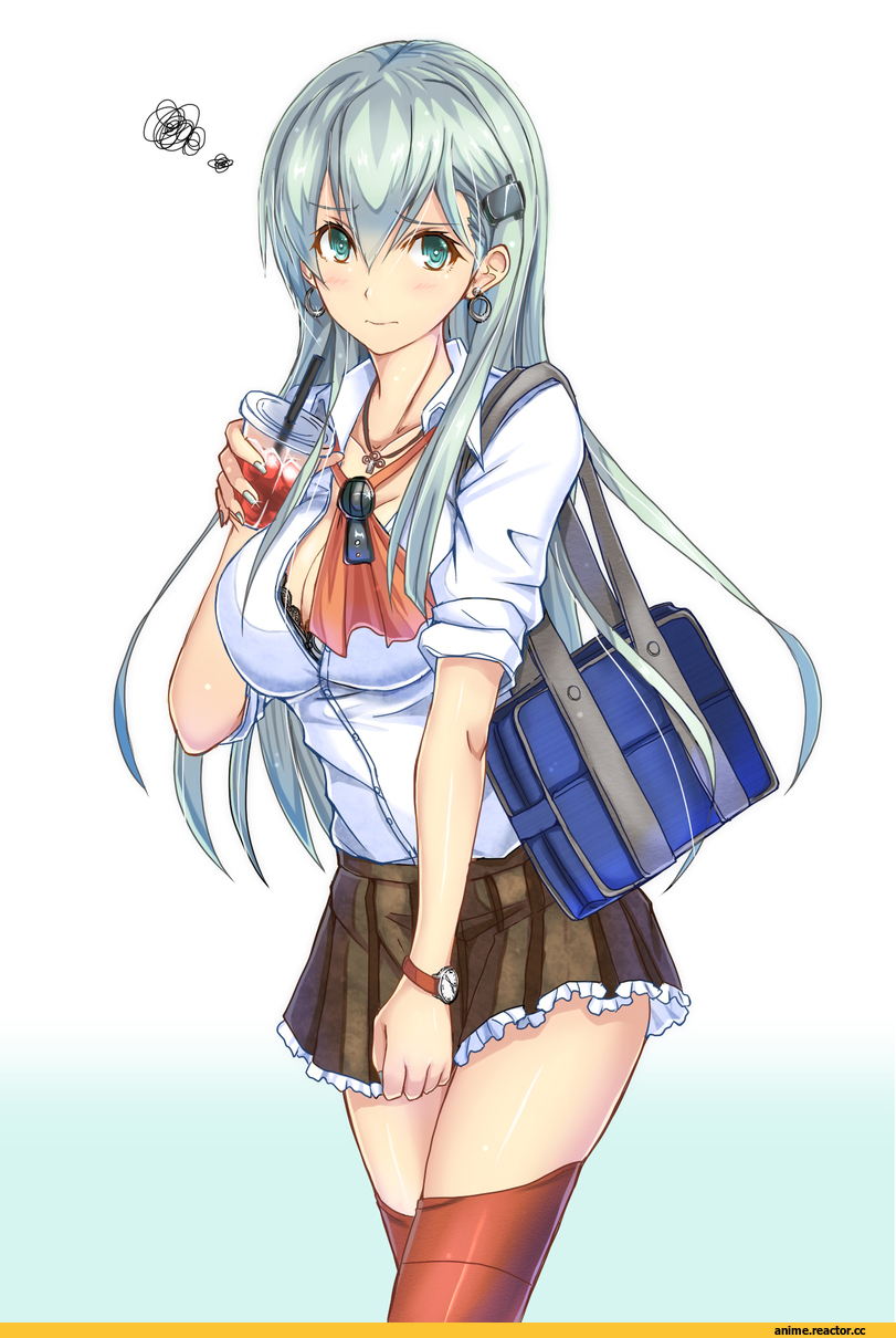 Luna (gunfire), Suzuya (Kantai Collection), Kantai Collection, Anime