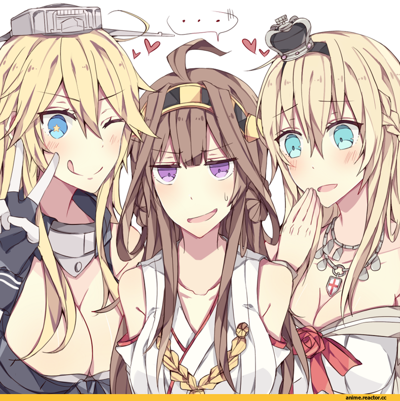 kvlen, Kongou (Kantai Collection), Kantai Collection, Warspite (Kantai Collection), Iowa (Kantai Collection), Anime