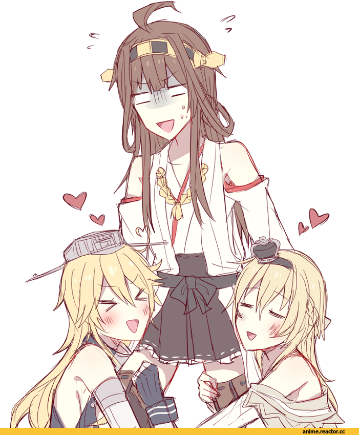 kvlen, Kongou (Kantai Collection), Kantai Collection, Warspite (Kantai Collection), Iowa (Kantai Collection), Anime
