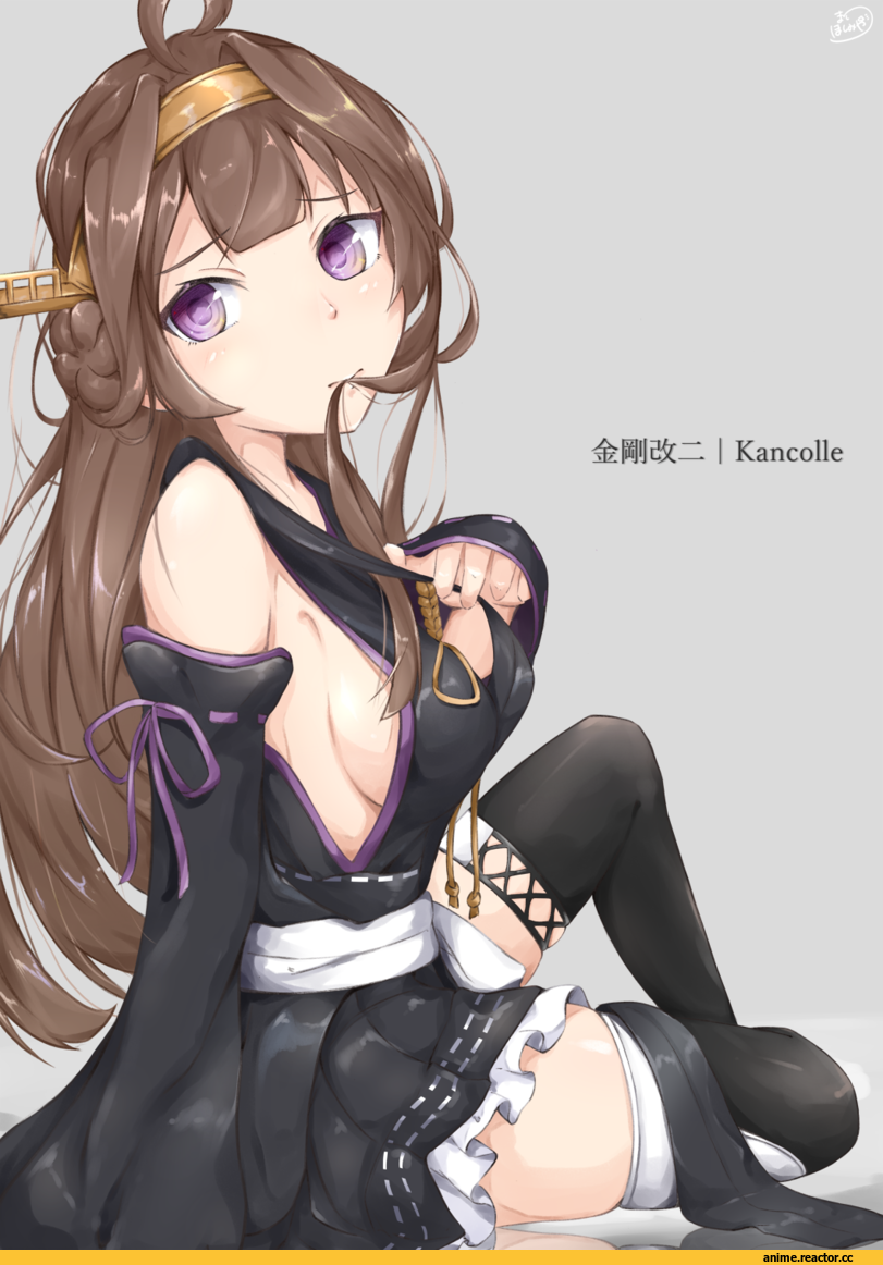 Kongou (Kantai Collection), Kantai Collection, takumin (takumi415), Anime