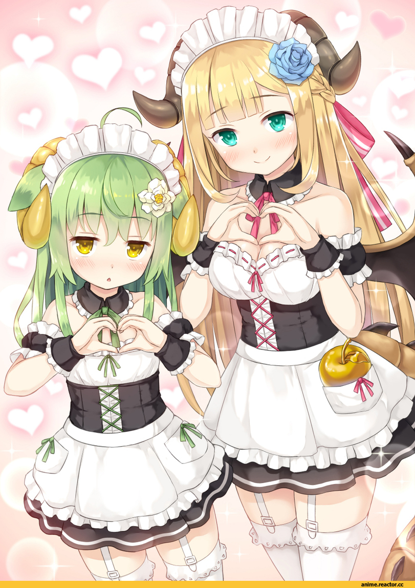 monmusume-harem, namaru (summer dandy), Monster Girl (Anime), Maid, Anime