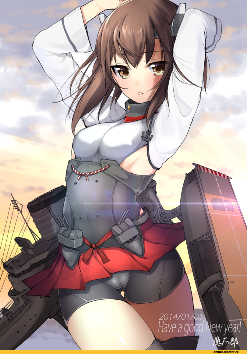 Taihou, Kantai Collection, Matarou (genkai toppa), Anime Art, Anime