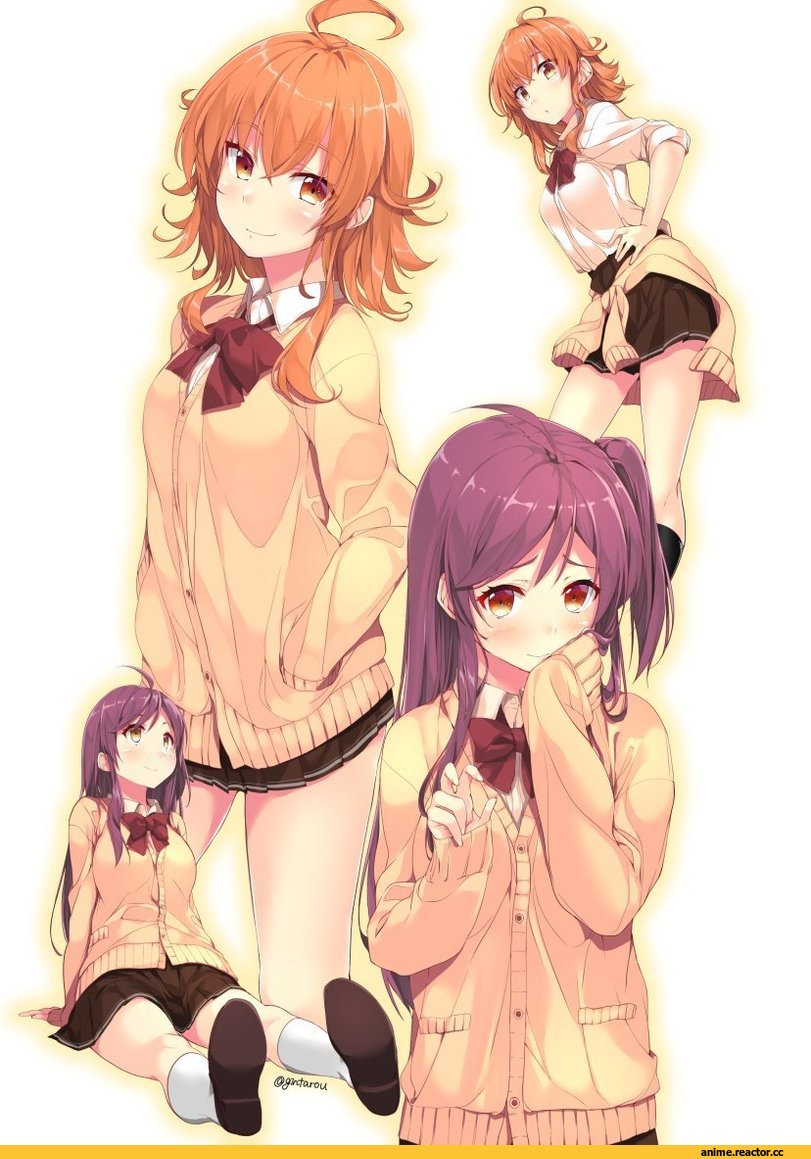 Arashi (Kantai Collection), Kantai Collection, Hagikaze (Kantai Collection), gintarou (kurousagi108), Anime