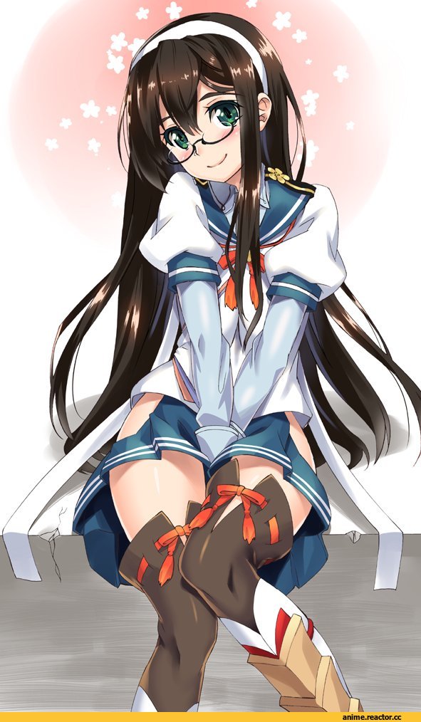Kantai Collection, Ooyodo (Kantai Collection), Shinozuka Atsuto, Megane, Anime