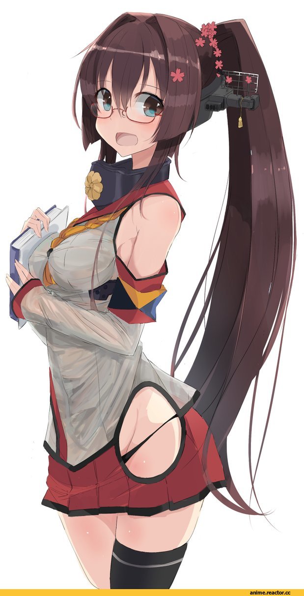 Yamato (Kantai Collection), Kantai Collection, Megane, nao (qqqbb), Anime