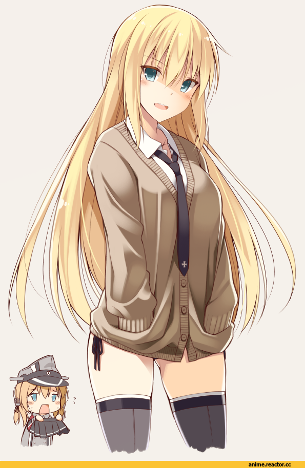 Oota Yuuichi, Anime Art, Bismarck (Kantai Collection), Kantai Collection, Prinz Eugen, Anime