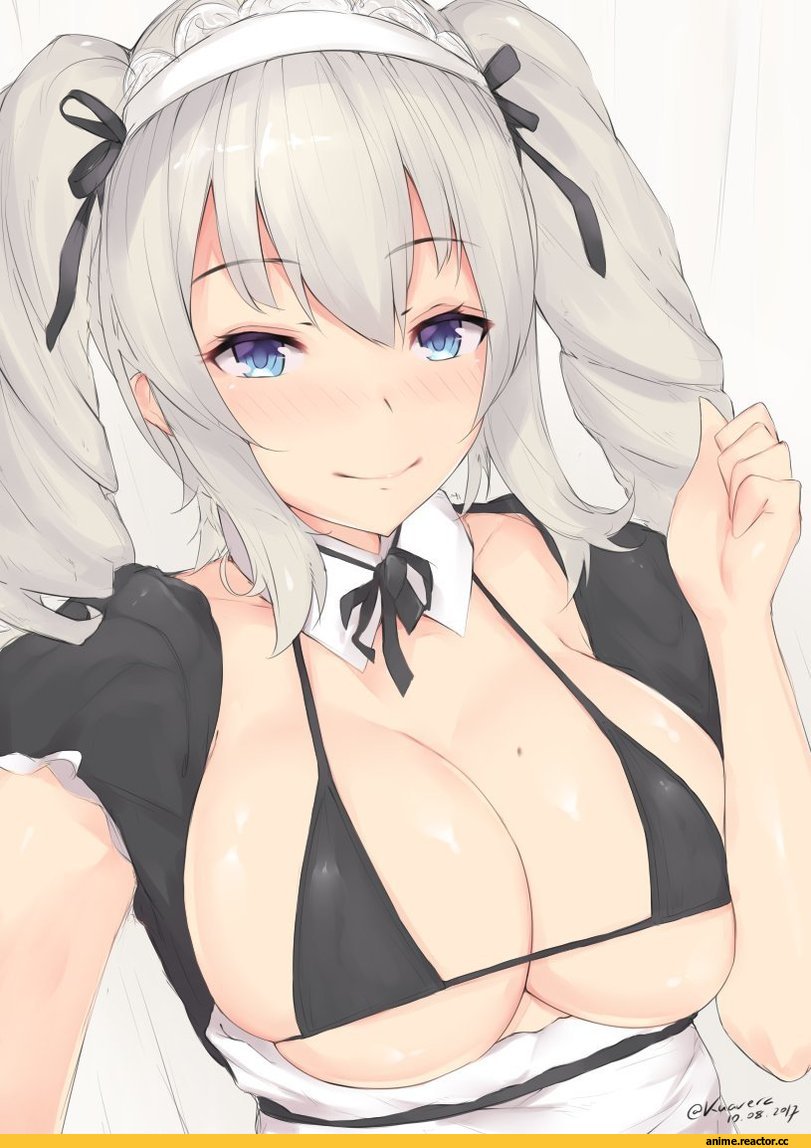 Kantai Collection, Kashima (Kantai Collection), kuavera, Anime Ero Kyonyuu, Anime Ero, Maid, Anime