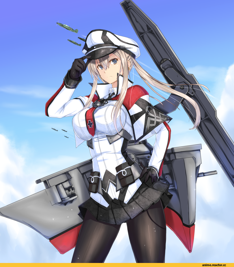 Kantai Collection, graf zeppelin (kantai collection), Luna (gunfire), Anime