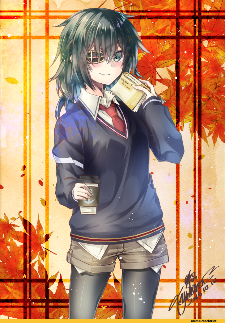 Kiso, Kantai Collection, Anime Art, yuihira asu, Anime