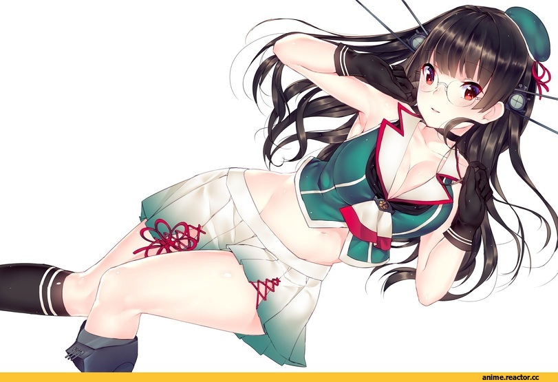 Choukai (Kantai Collection), Kantai Collection, jun project, Megane, Anime