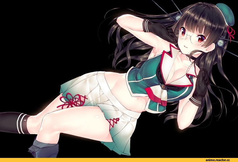 Choukai (Kantai Collection), Kantai Collection, jun project, Megane, Anime