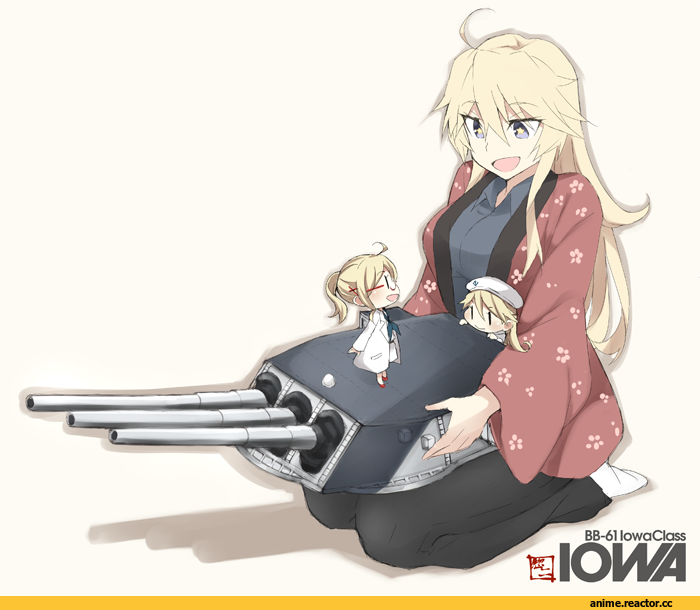 Souji, Anime Art, Iowa (Kantai Collection), Kantai Collection, Fairy (Kantai Collection), Anime