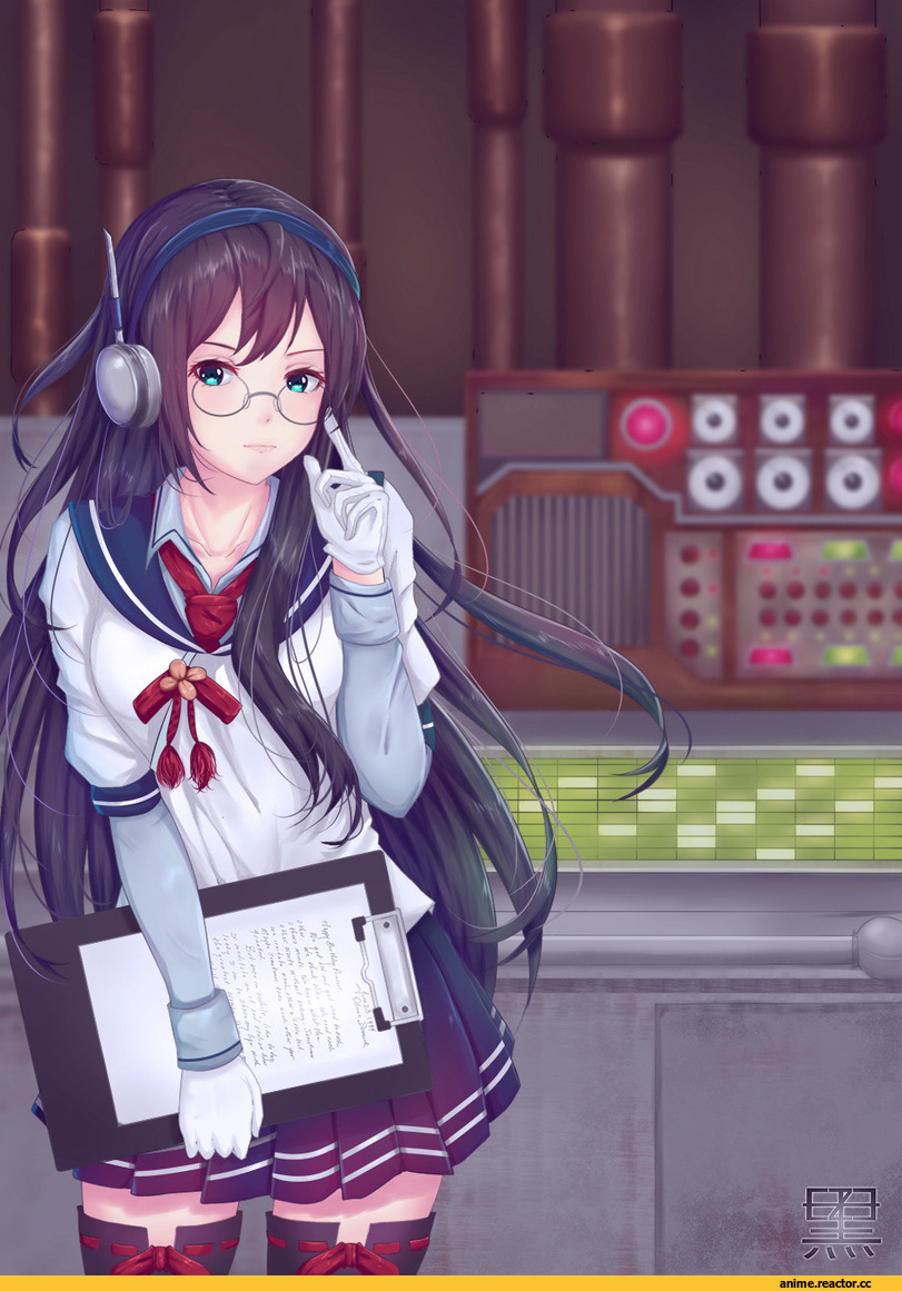 Ooyodo (Kantai Collection), Kantai Collection, Ezekuro, Megane, Anime