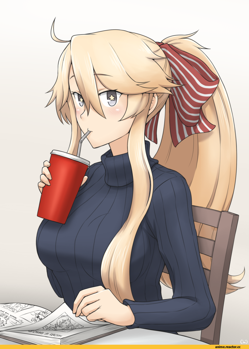 Iowa (Kantai Collection), Kantai Collection, Hamu Koutarou, Anime