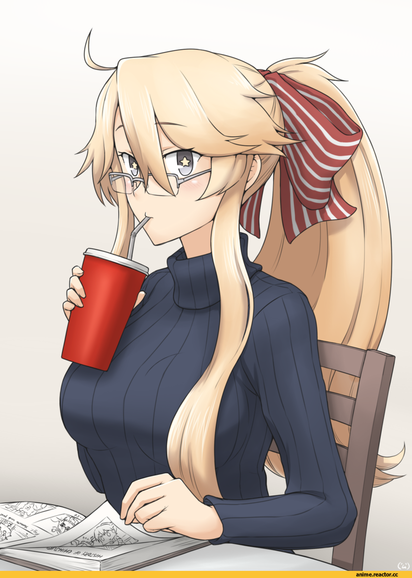 Iowa (Kantai Collection), Kantai Collection, Hamu Koutarou, Anime