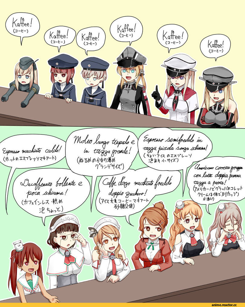 Graf Zeppelin, Bismarck (Kantai Collection), Z1 Leberecht Maass (Kantai Collection), Z3 Max Schultz (Kantai Collection), U-511 (Kantai Collection), Libeccio (Kantai Collection), Roma (Kantai Collection), Littorio (Kantai Collection), Prinz Eugen, Pola (Kantai Collection), Anime, Kantai Collection, kirisaki akihito, Aquila (Kantai Collection), Zara (Kantai Collection)