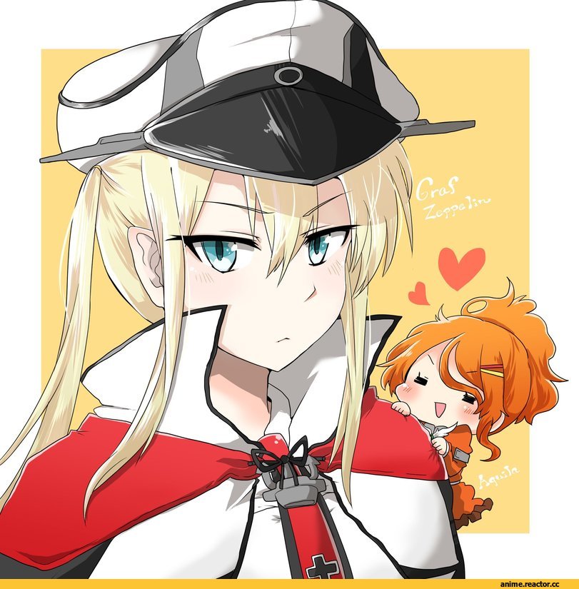 Graf Zeppelin, Kantai Collection, Aquila (Kantai Collection), rebecca (keinelove), Anime