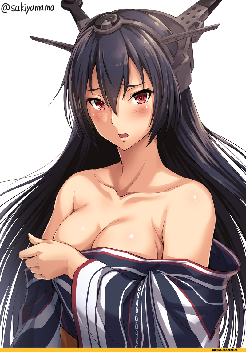 Sakiyamama, Anime Art, Nagato (Kantai Collection), Kantai Collection, Anime