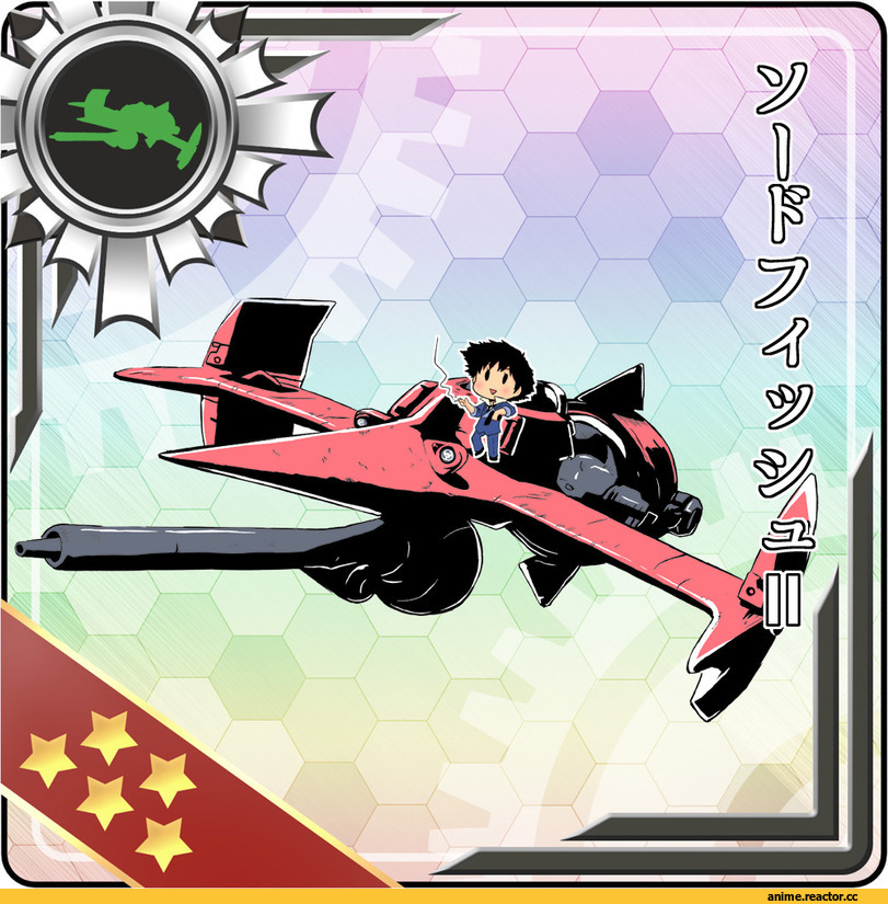 Spike Spiegel, Cowboy Bebop, Anime OldSchool, crossover, Kantai Collection, kanade (kanadeya), Anime