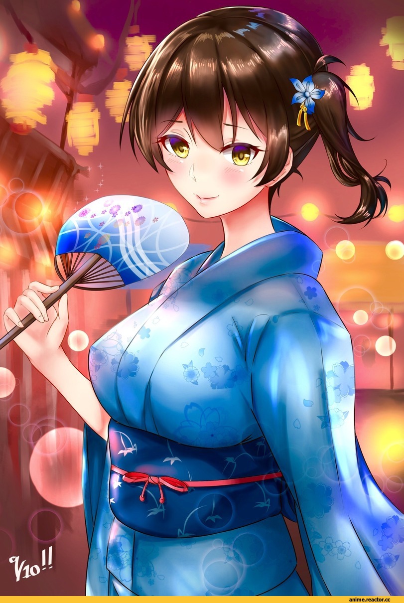 Kaga (Kantai Collection), Kantai Collection, kazu oekaki, Anime
