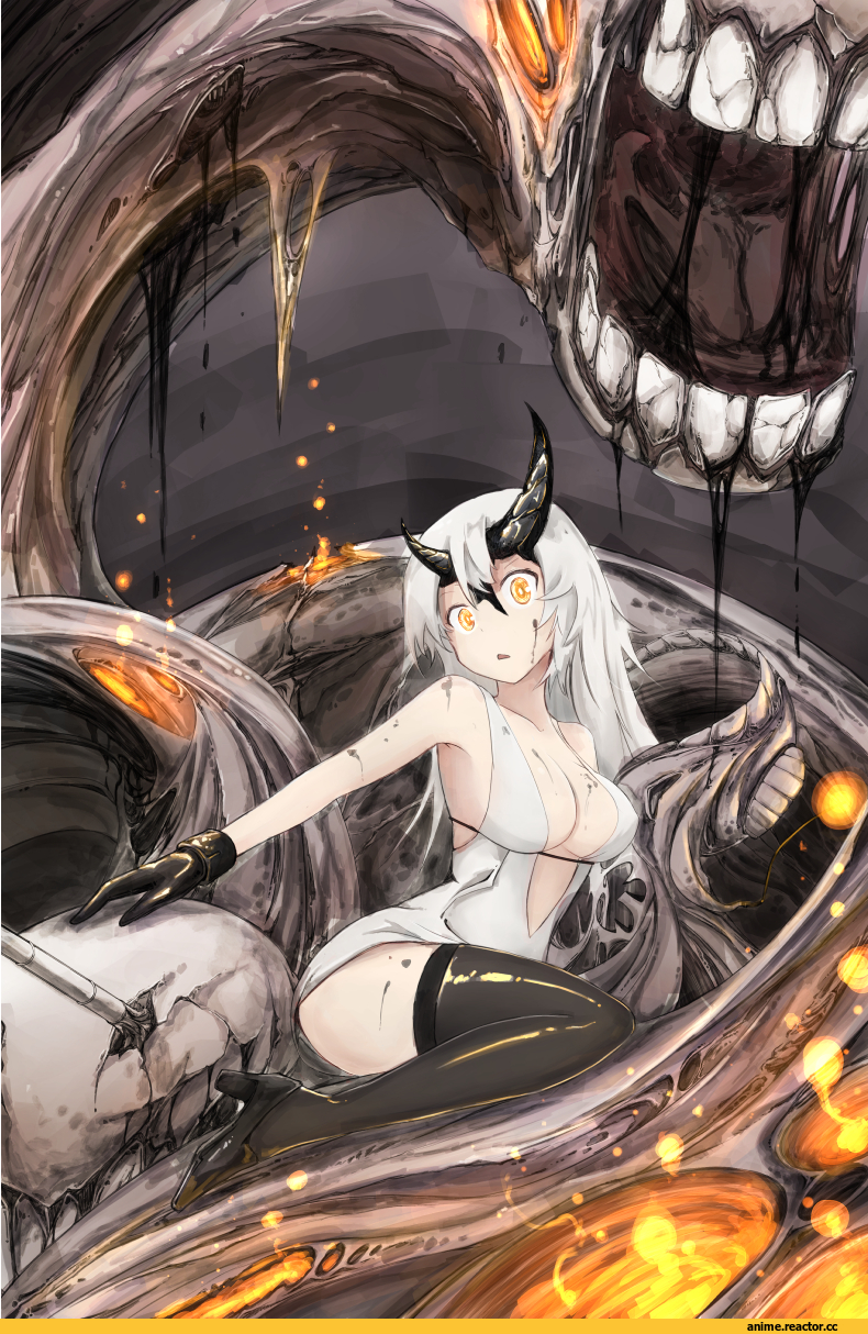 heavy cruiser summer hime, Heavy Cruiser Hime, Kantai Collection, yam-potong, Anime