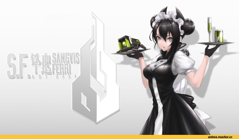 Girls Frontline, Agent (Girls Frontline), Maid, npt (akzkfhsk0503), Anime