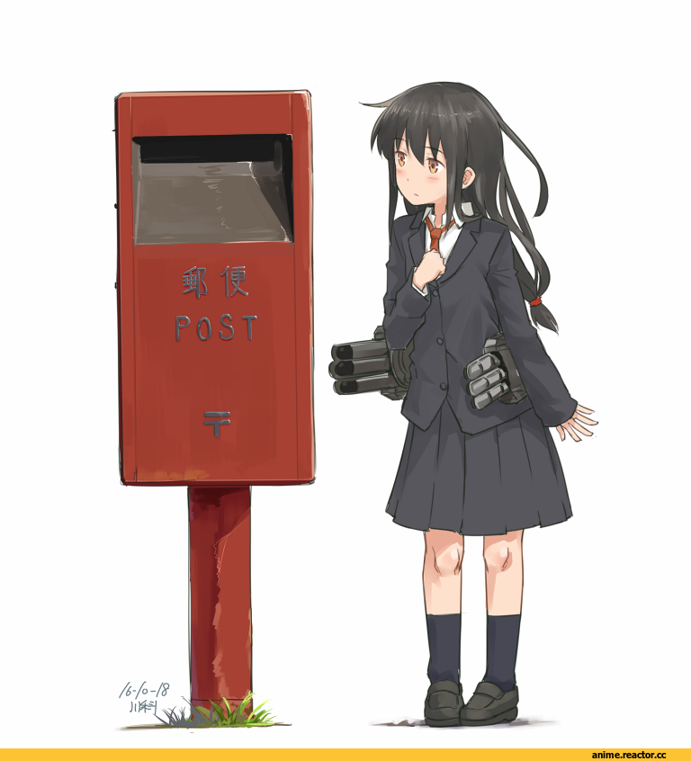 kawashina (momen silicon), Hatsushimo (kantai collection), Kantai Collection, Anime