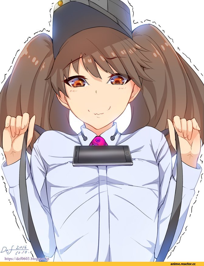 Ryuujou, Kantai Collection, def (chronowarld), anime gif, tawawa challenge, Anime