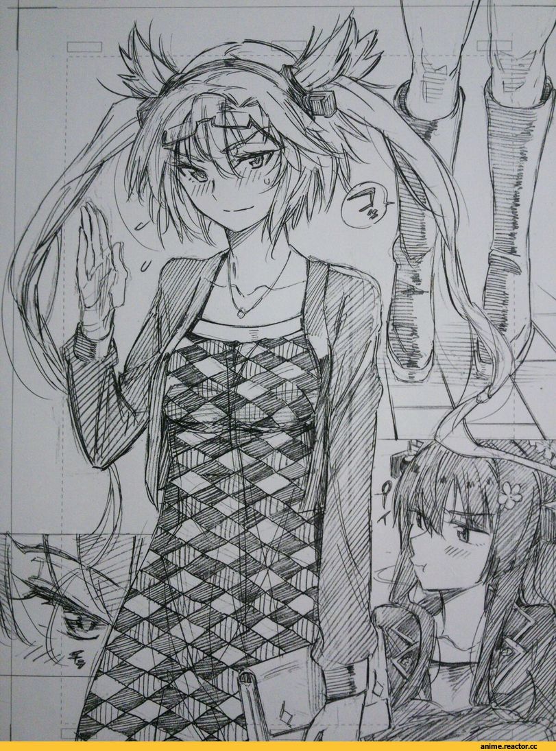 kojima takeshi, Monochrome (Anime), Yamato (Kantai Collection), Kantai Collection, Musashi (Kantai Collection), Anime