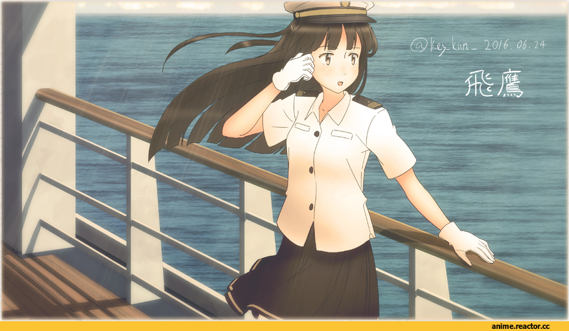 key kun, I-401, Kantai Collection, Hiyou (Kantai Collection), Anime