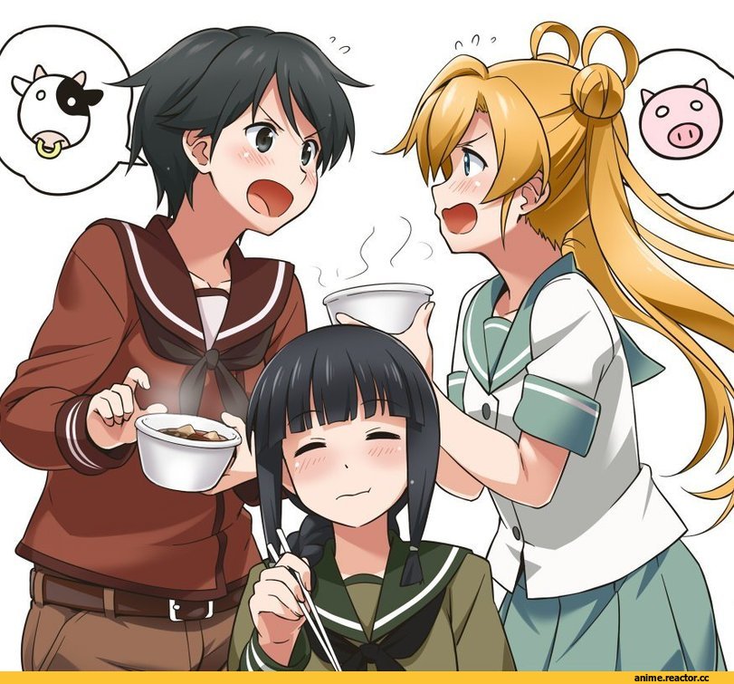 Abukuma, Kantai Collection, Mogami (Kantai Collection), Kitakami (Kantai Collection), youkan, Anime