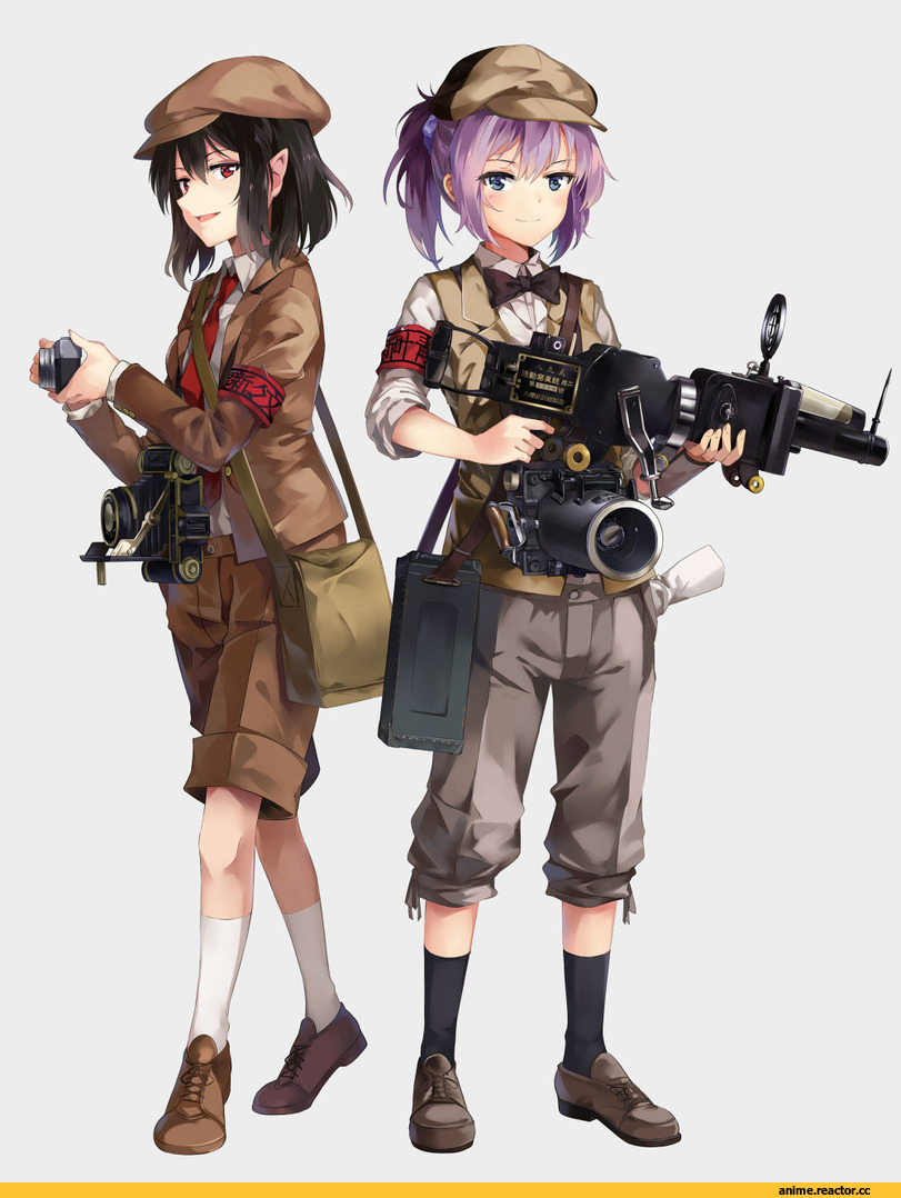 Aoba (Kantai Collection), Kantai Collection, Shameimaru Aya, Touhou Project, neko (yanshoujie), Anime Art, Anime
