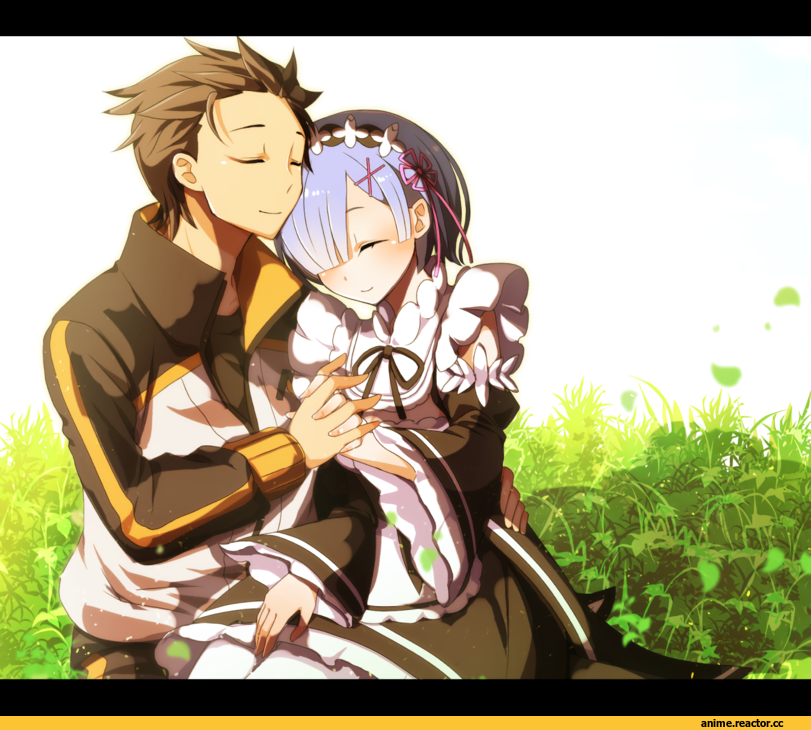 Re Zero Kara Hajimeru Isekai Seikatsu, Natsuki Subaru, Rem (re zero), cimeri, Anime