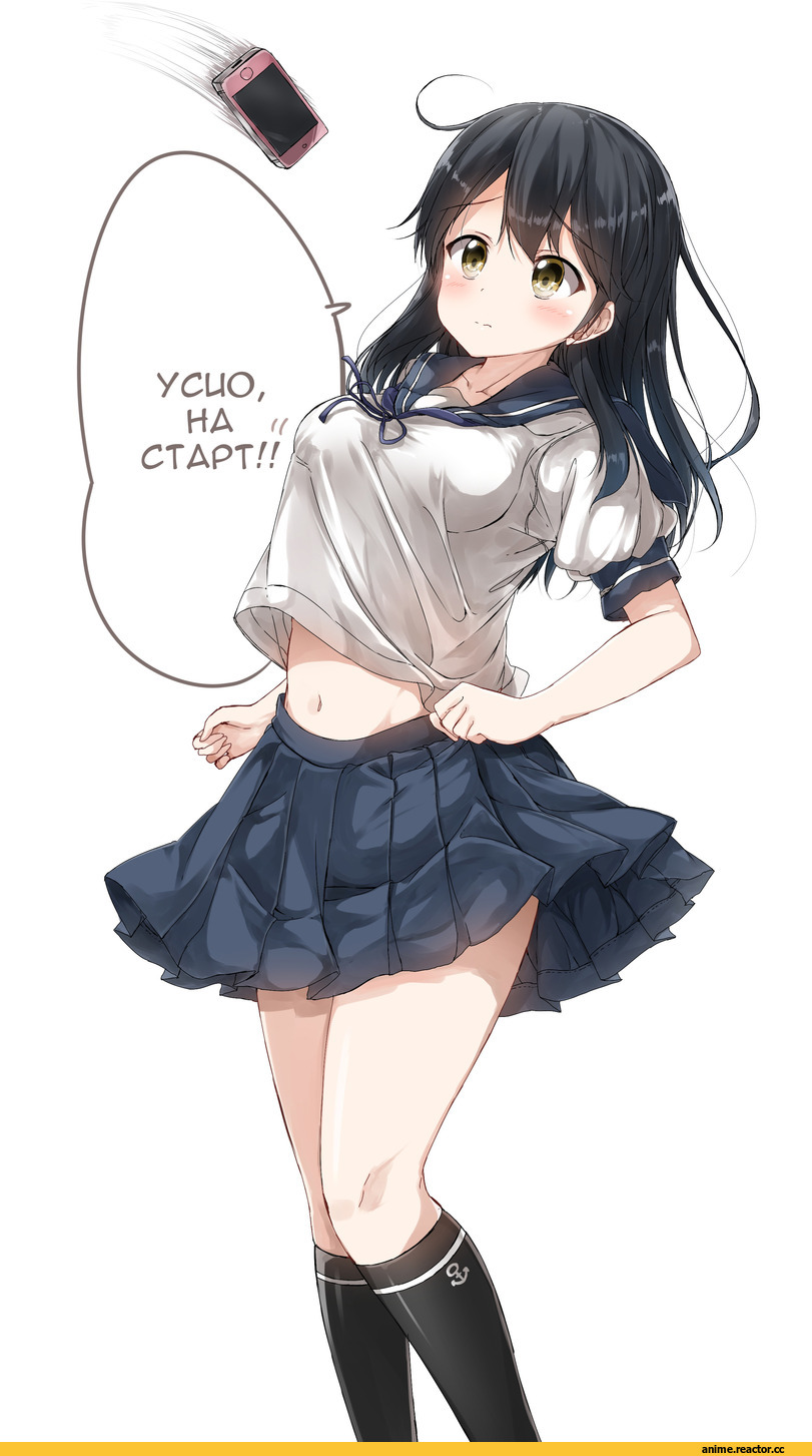 kojima takeshi, Monochrome (Anime), Houshou (Kantai Collection), Kantai Collection, Shimakaze, Anime