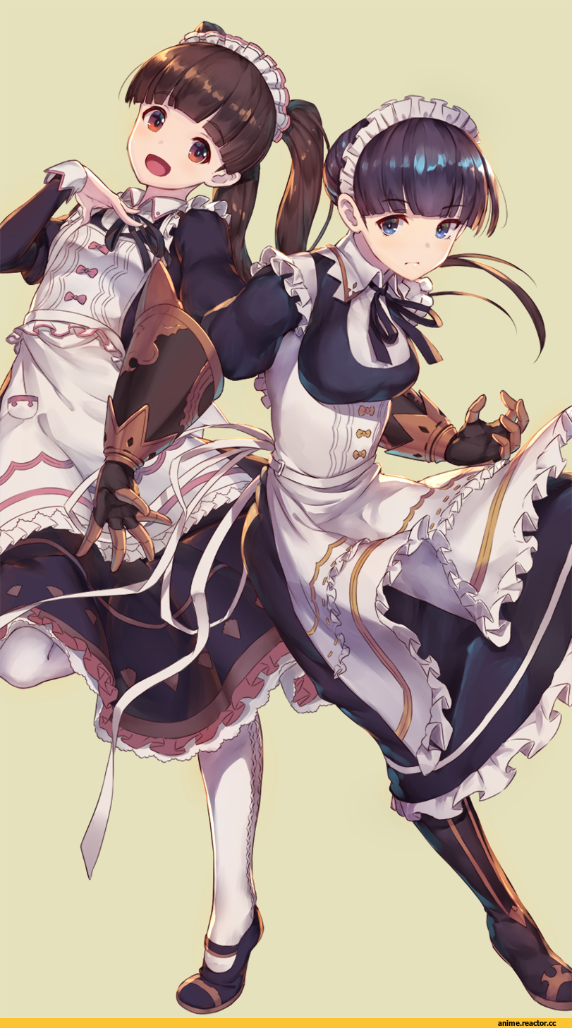 Granblue Fantasy, kotoribako, claudia (granblue fantasy), dorothy (granblue fantasy), Maid, Anime